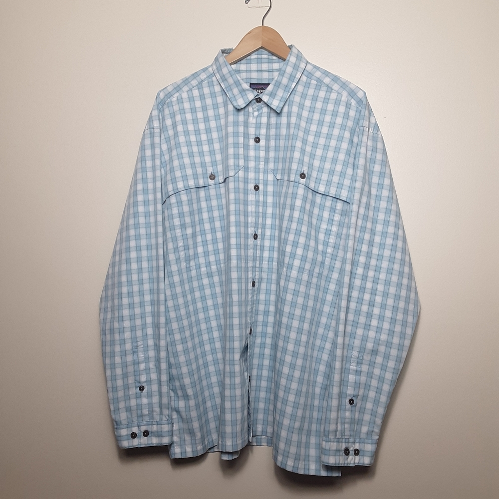 Patagonia Plaid Button Down Shirt Size XL
